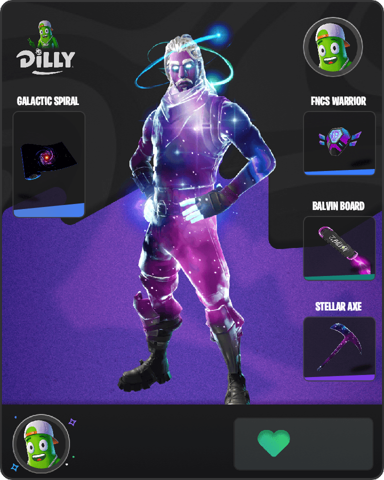 Galaxy Fortnite combo