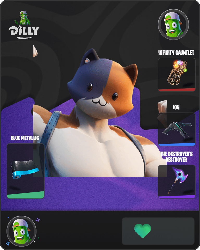 Meowscles Fortnite combo