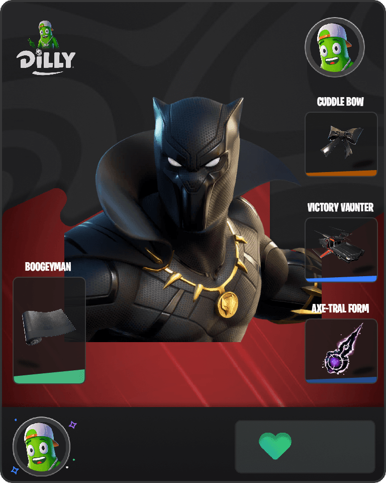 Black Panther Fortnite combo
