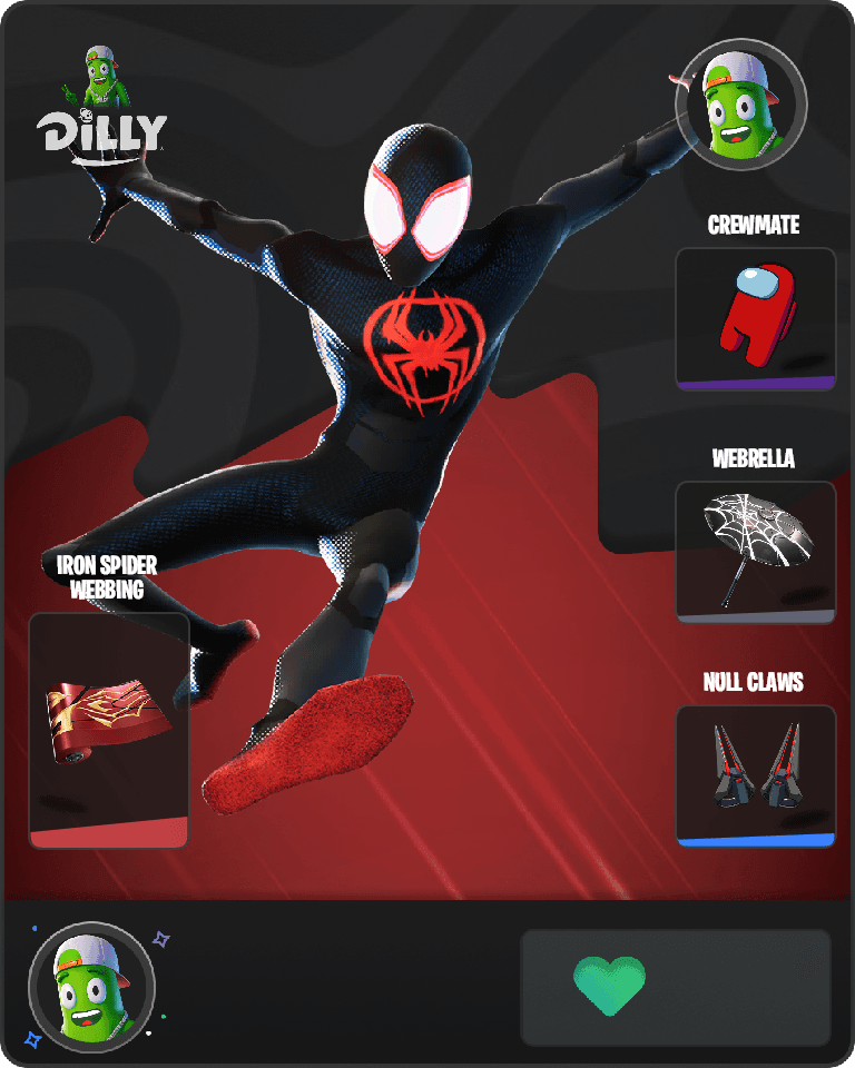 Spider-Man (Miles Morales) Fortnite combo