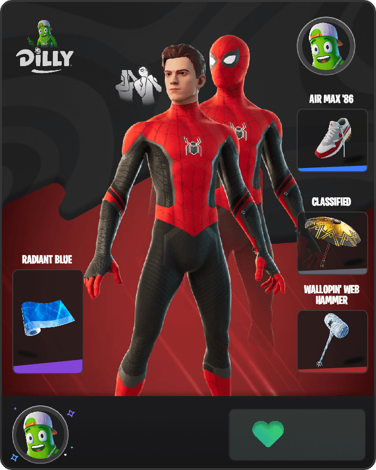 Spider-Man (No Way Home) Fortnite combo