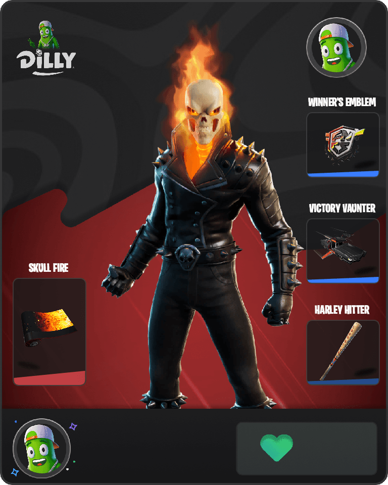 Ghost Rider Fortnite combo