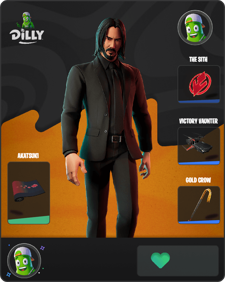 John Wick Fortnite combo