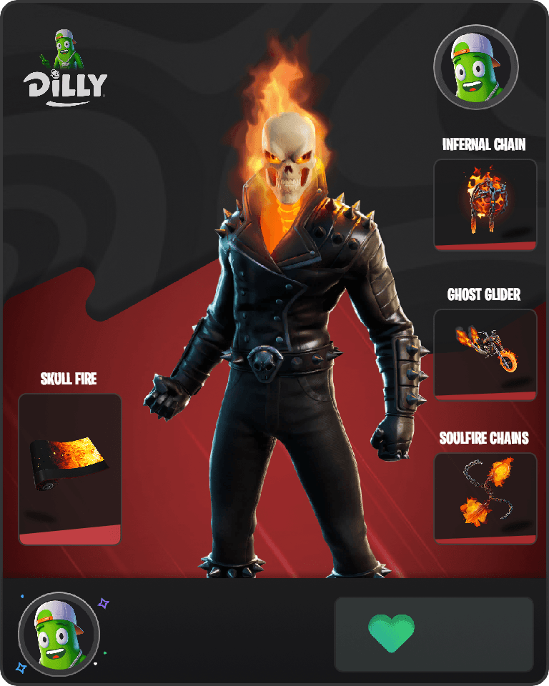 Ghost Rider Fortnite combo