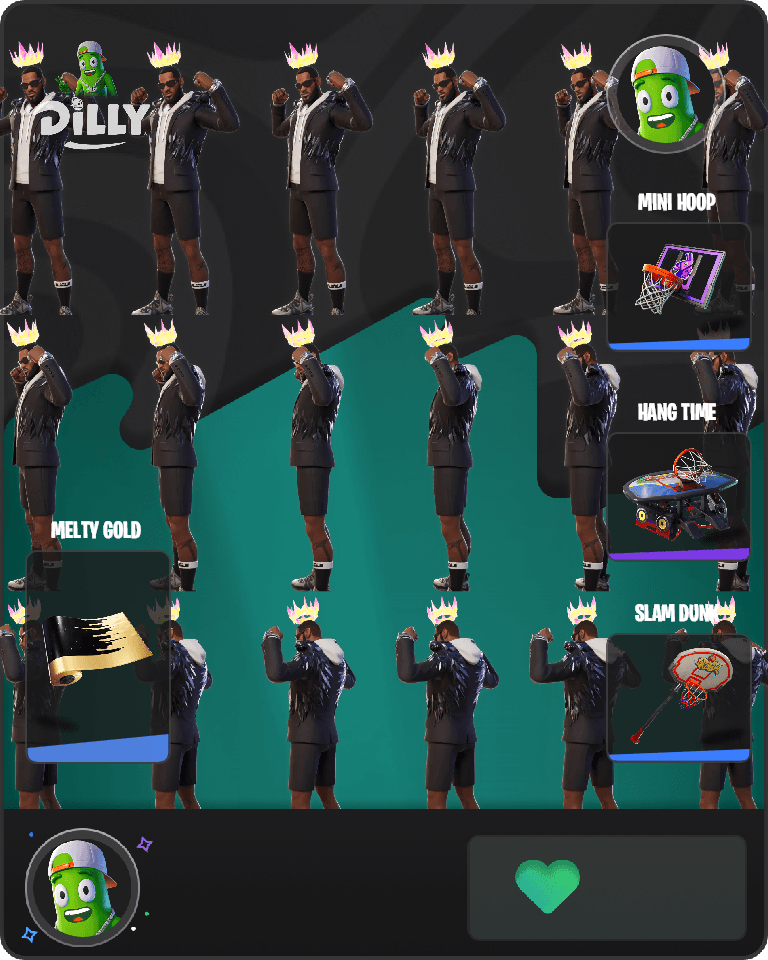 LeBron James Fortnite combo