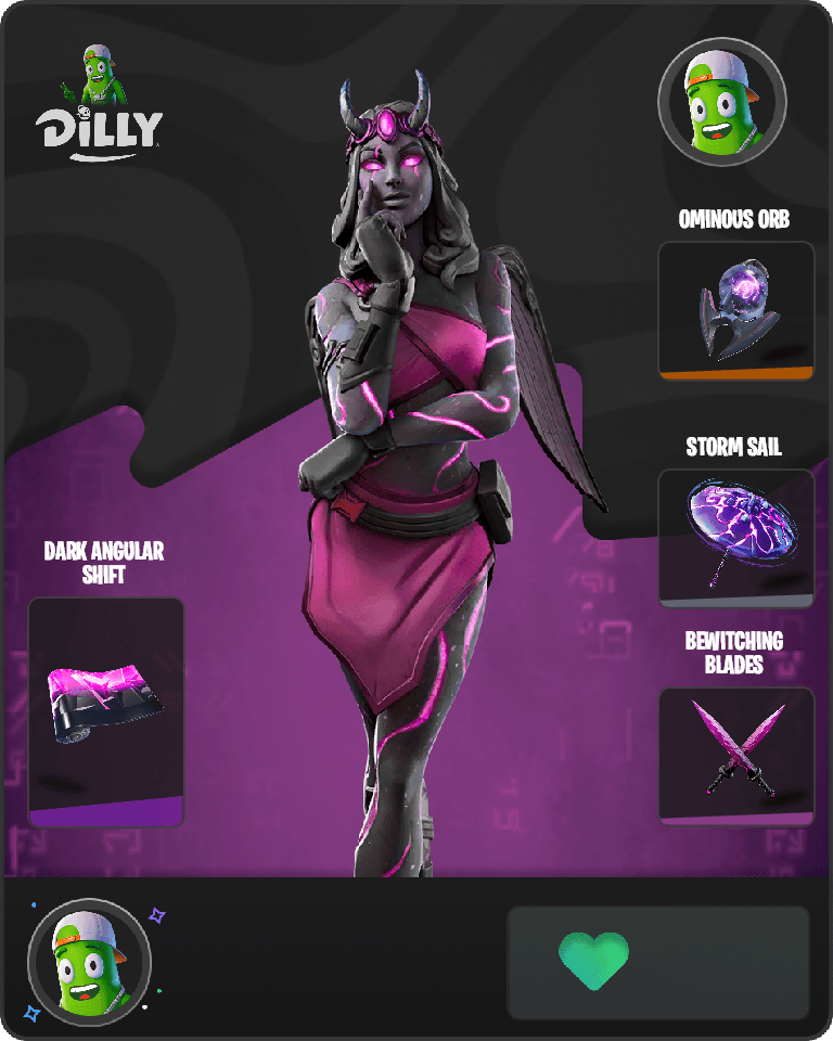 Darkheart Fortnite combo
