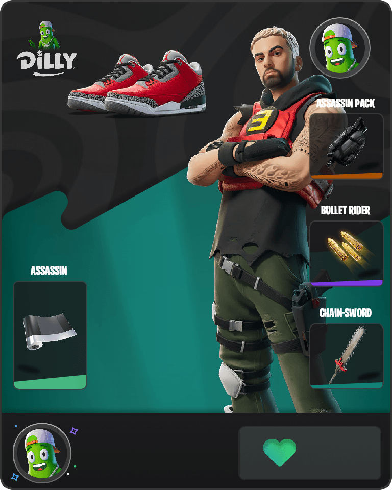 Rap Boy Reloaded Fortnite combo