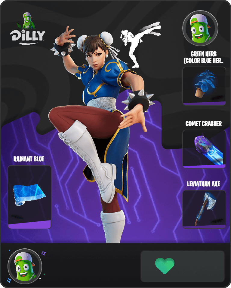 Chun-Li Fortnite combo