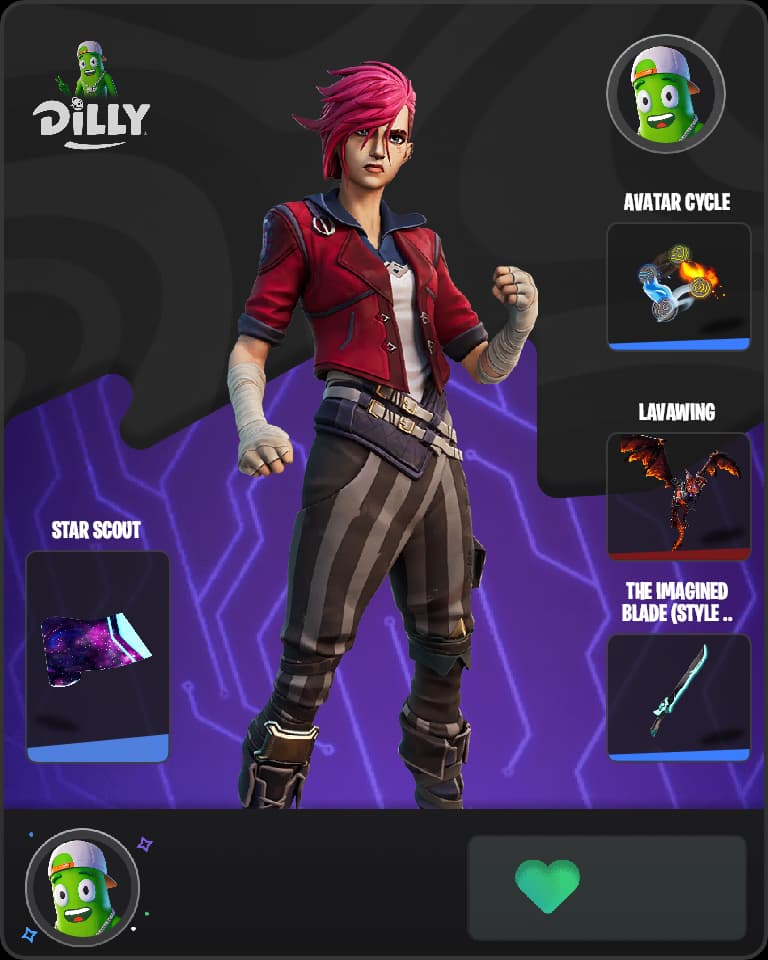 Arcane Vi Fortnite skin combo