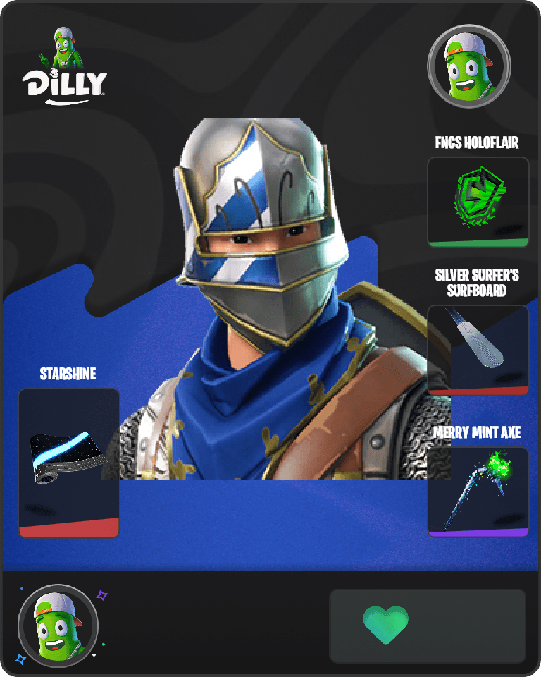Blue Squire Fortnite combo