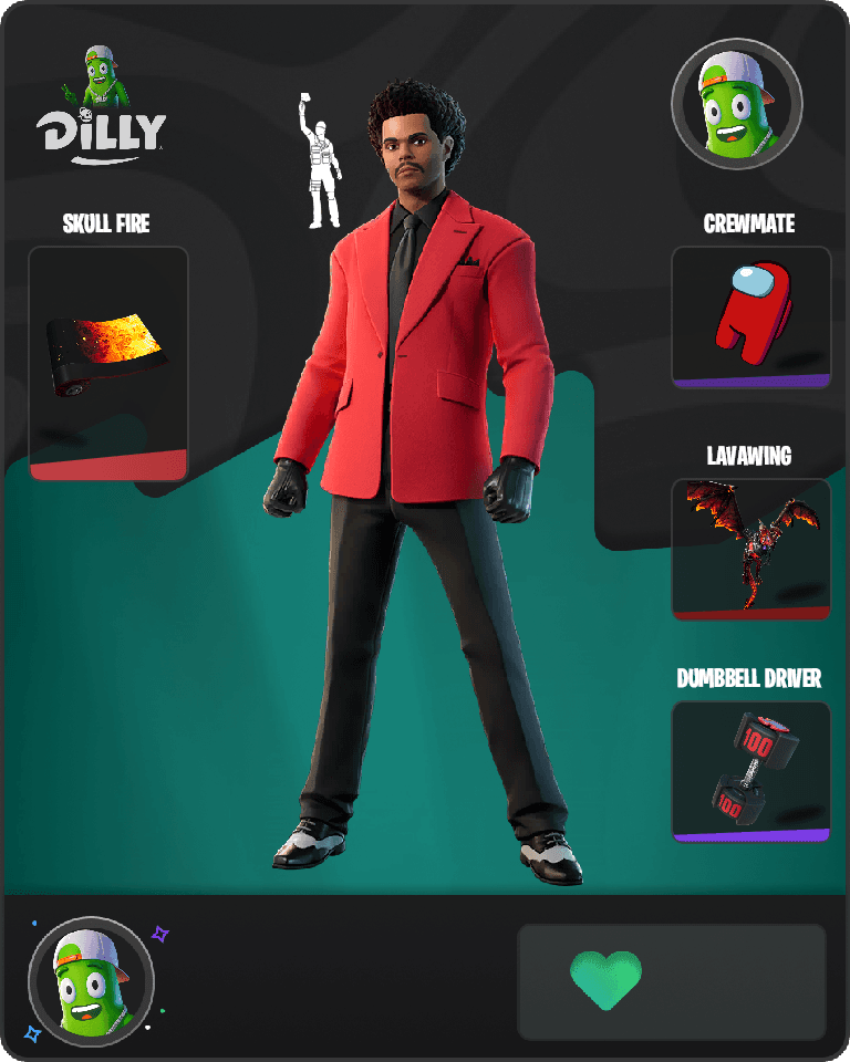 The Weeknd Fortnite combo