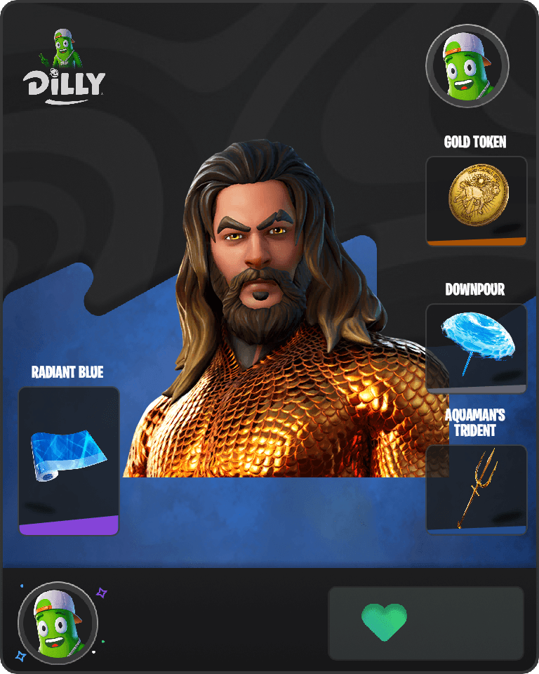 Aquaman Fortnite combo