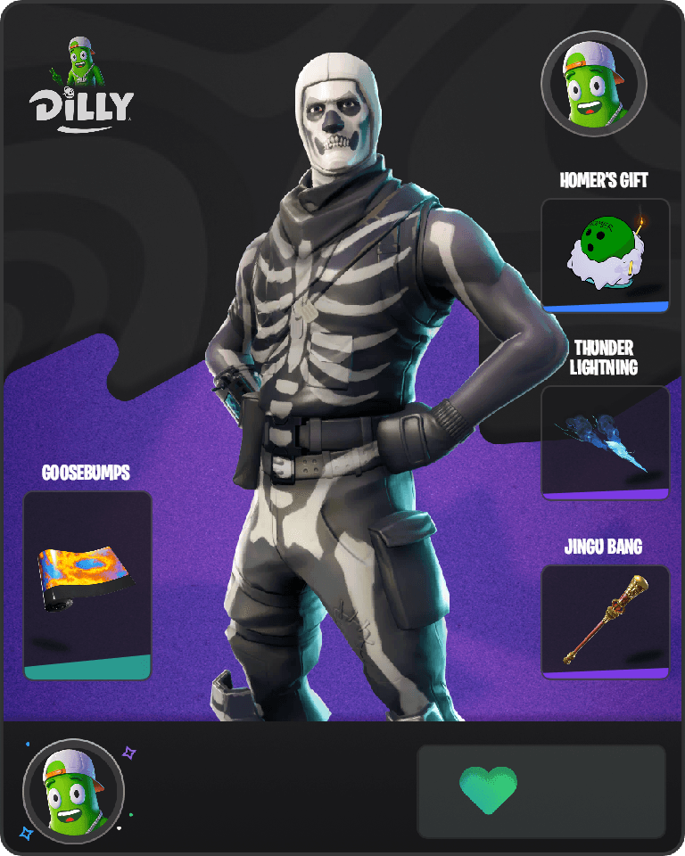 Skull Trooper Fortnite combo