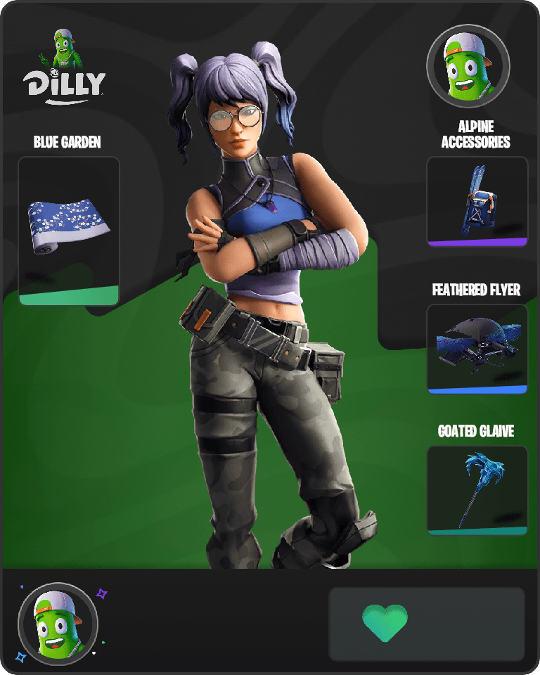 Crystal Fortnite combo