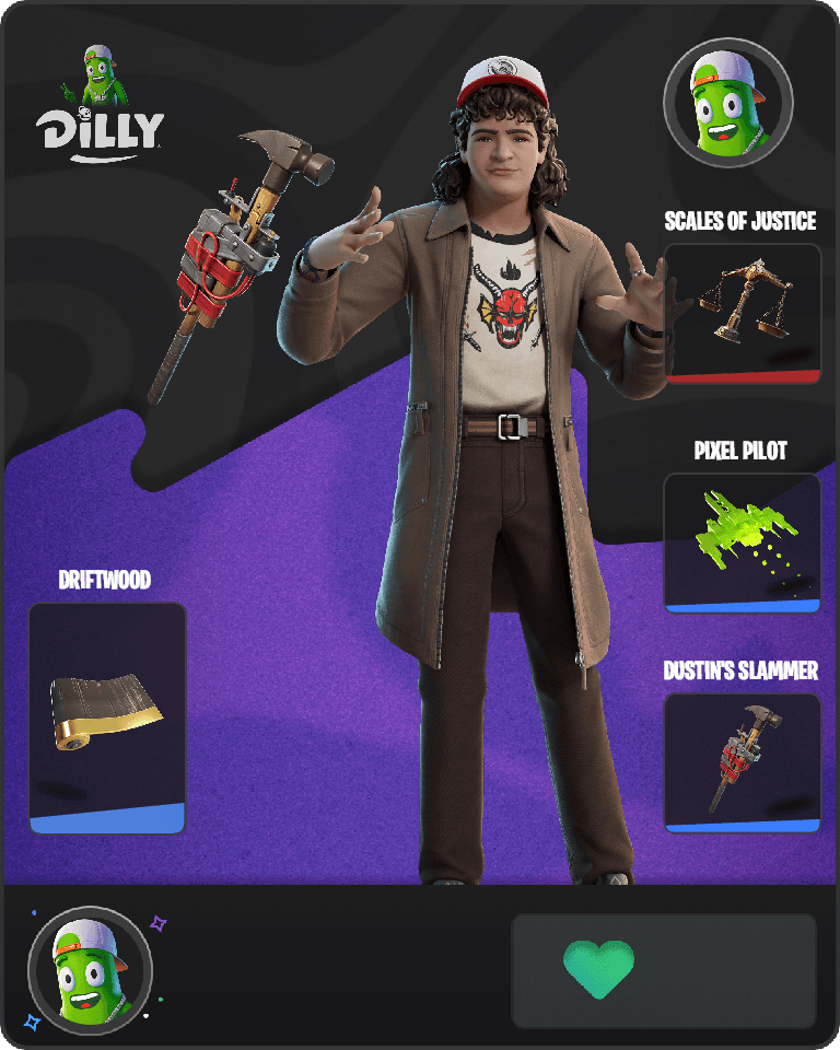 Dustin Henderson Fortnite combo