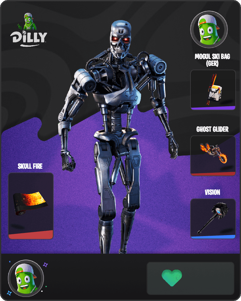 T-800 Fortnite combo
