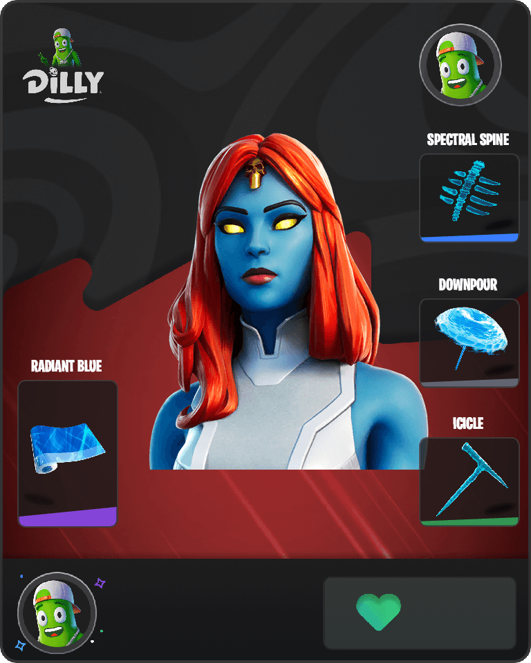 Mystique Fortnite combo