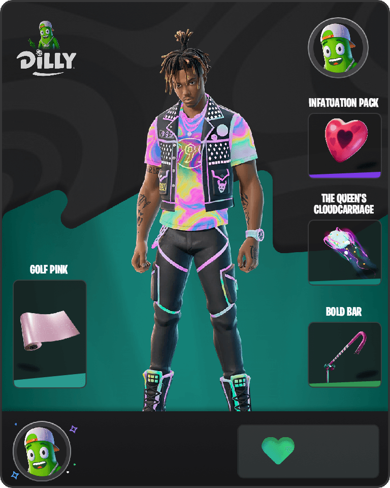 Juice WRLD Fortnite combo