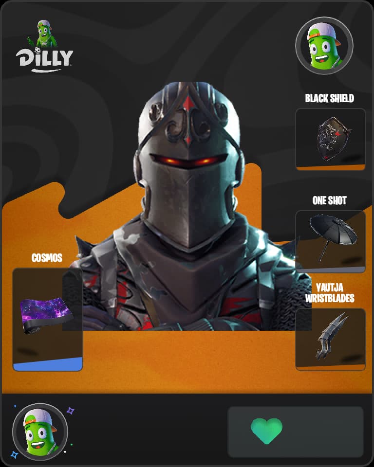 Black Knight Fortnite skin combo