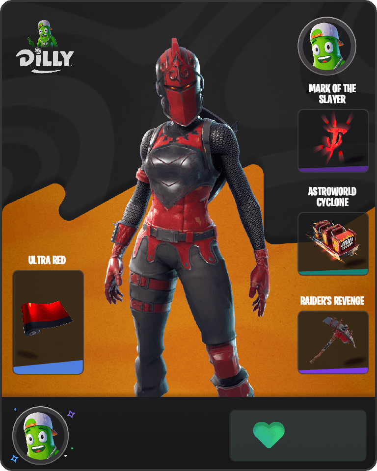 Red Knight Fortnite skin combo
