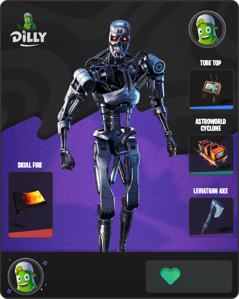 T-800 Fortnite combo