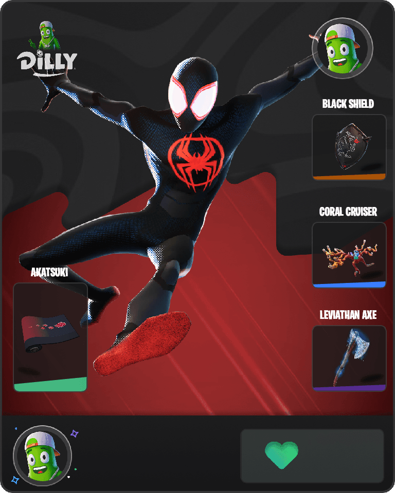 Spider-Man (Miles Morales) Fortnite combo