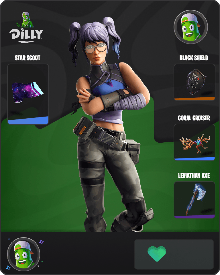 Crystal Fortnite combo