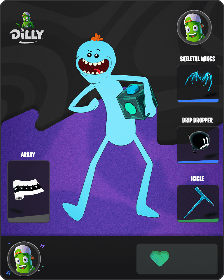 Mr. Meeseeks Fortnite combo