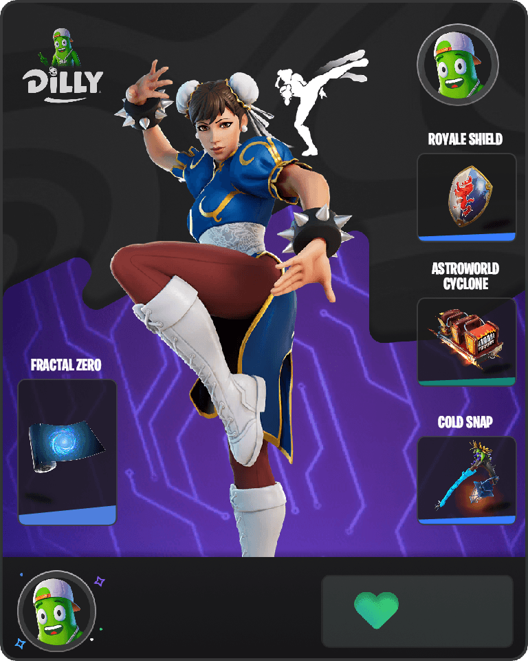Chun-Li Fortnite combo