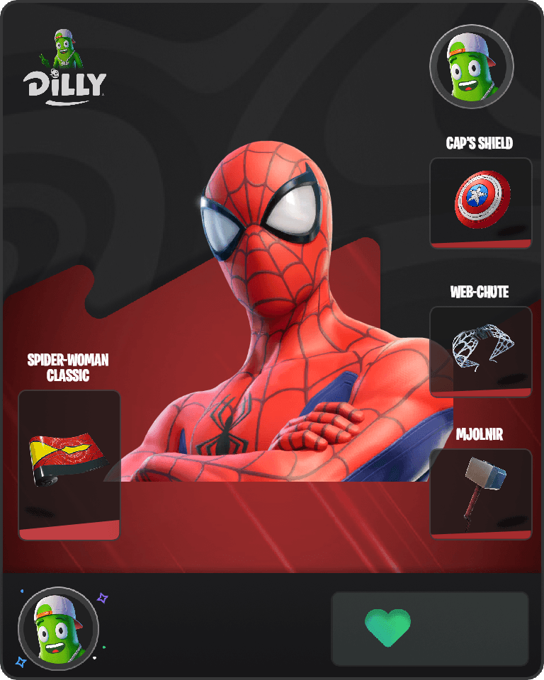 Spider-Man Fortnite combo