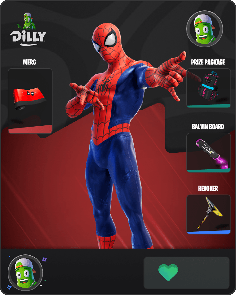 Spider-Man Fortnite combo