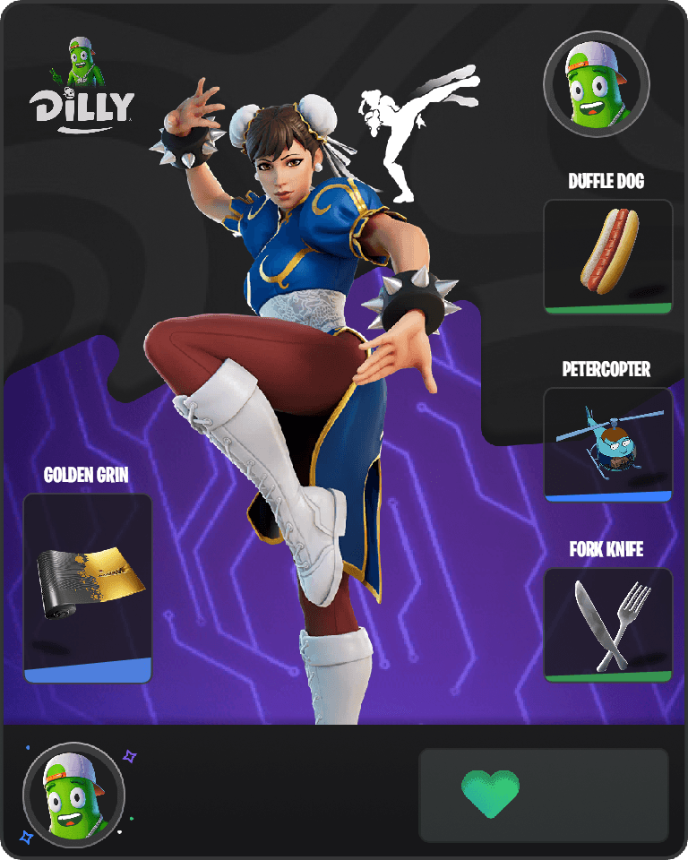 Chun-Li Fortnite combo
