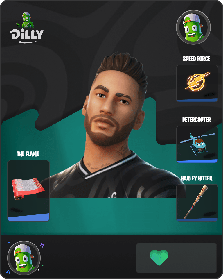 Neymar Jr Fortnite combo
