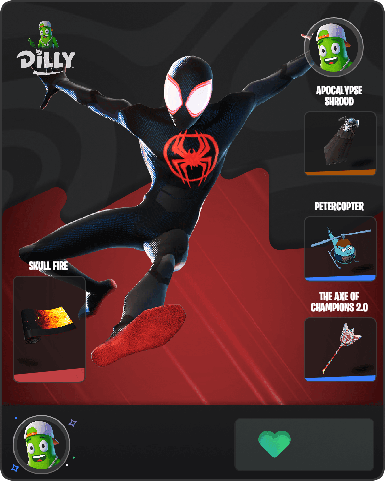 Spider-Man (Miles Morales) Fortnite combo