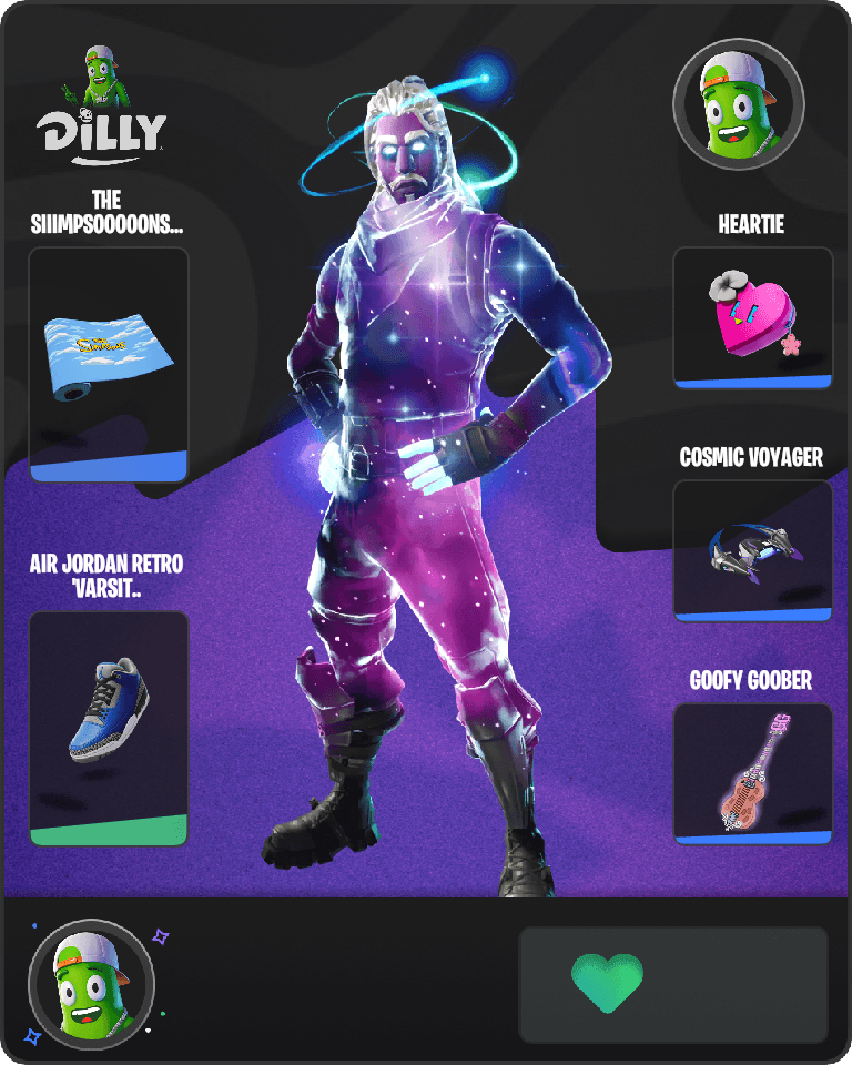 Galaxy Fortnite combo