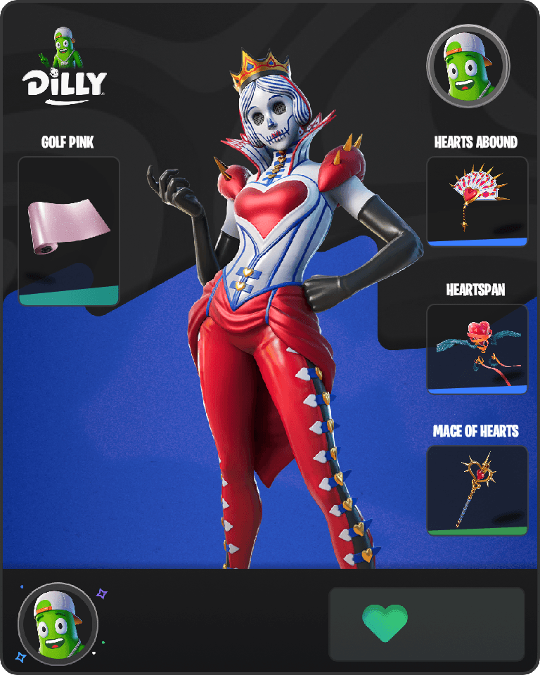 Queen of Hearts Fortnite combo