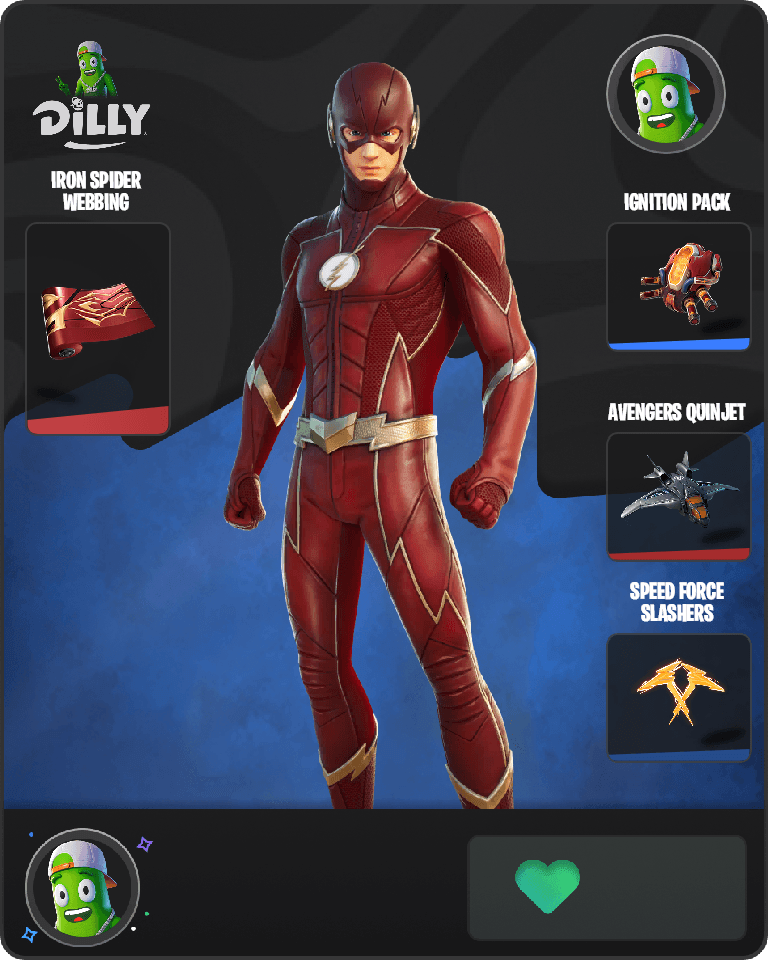 The Flash Fortnite combo