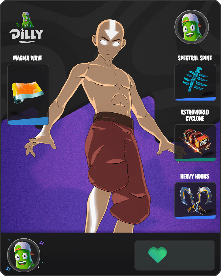Avatar State Aang Fortnite combo