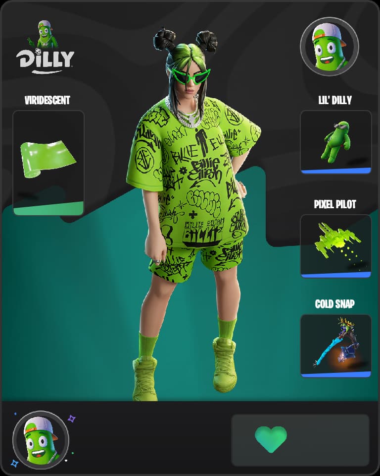 Green Roots Billie combo by Abubakor