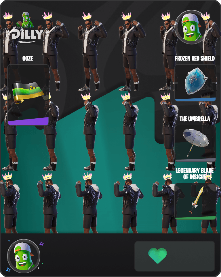 LeBron James Fortnite combo