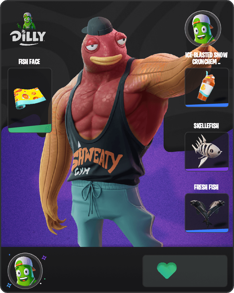 Fish Thicc Fortnite combo