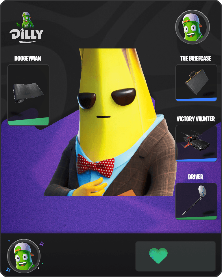 Agent Peely Fortnite combo