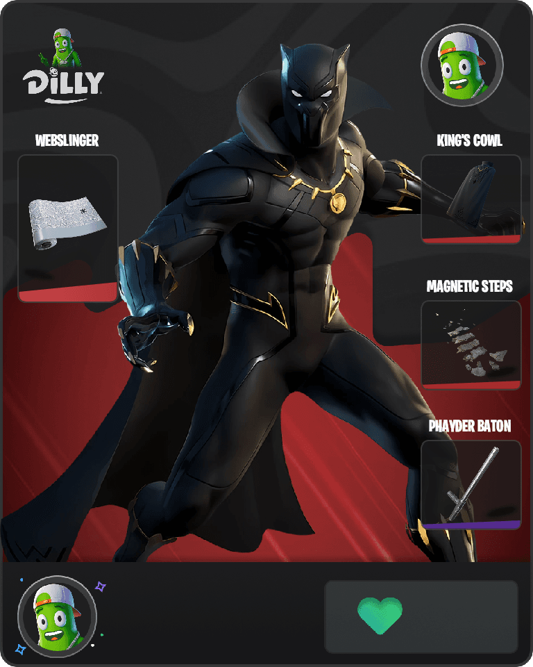 Black Panther Fortnite combo