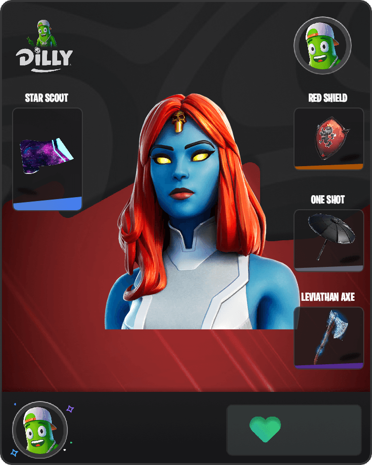 Mystique Fortnite combo