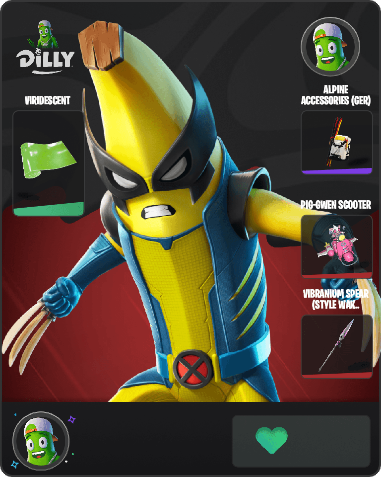 Peelverine Fortnite combo