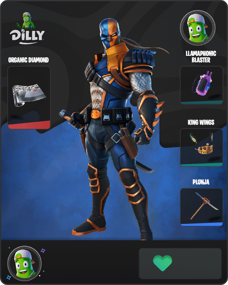 Deathstroke Zero Fortnite combo