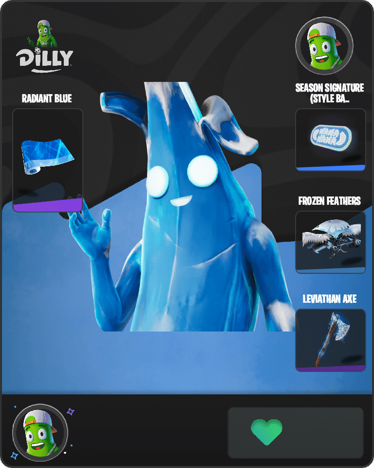 Polar Peely Fortnite combo