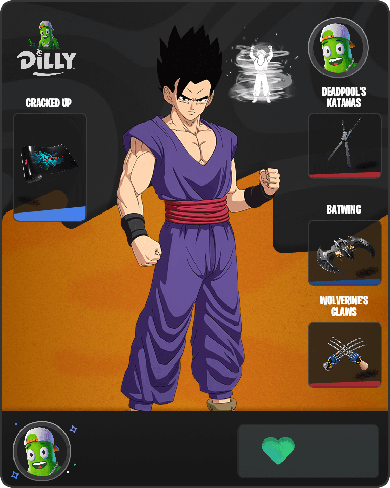 Son Gohan Fortnite combo