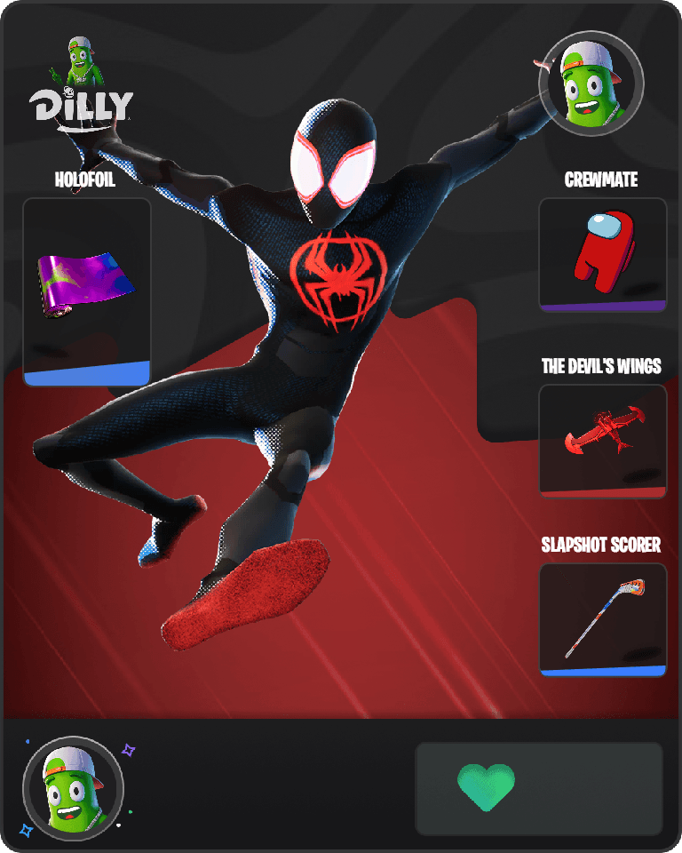 Spider-Man (Miles Morales) Fortnite combo