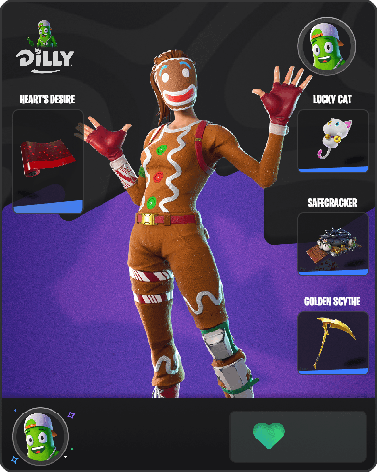 Ginger Gunner Fortnite combo